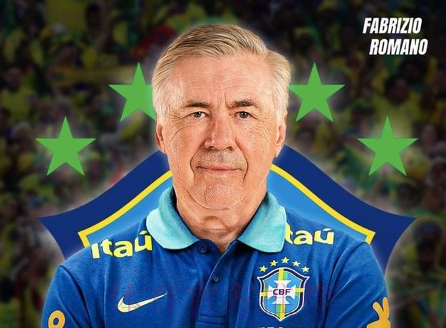 巴媒:巴西足协想与皇马友好达成协议后再聘请安帅