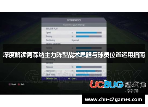 深度解读阿森纳主力阵型战术思路与球员位置运用指南