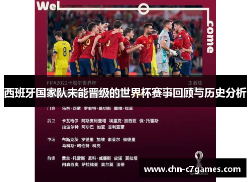 西班牙国家队未能晋级的世界杯赛事回顾与历史分析